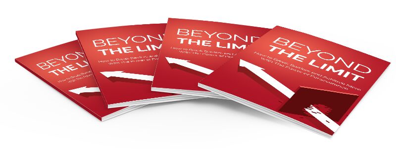 eCover representing Beyond The Limit eBooks & Reports with Master Resell Rights