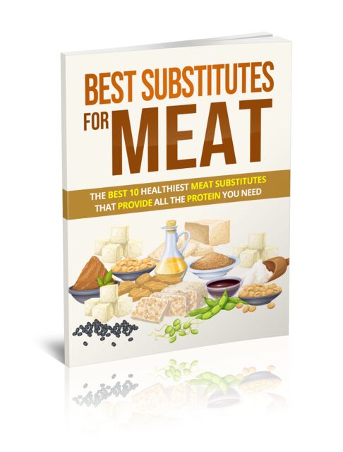 eCover representing Best Substitutes For Meat eBooks & Reports with Private Label Rights