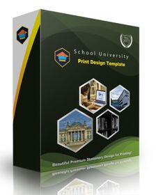 School Print Design Template small