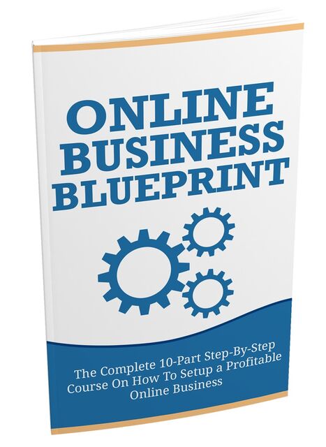 eCover representing Online Business Blueprint Pack eBooks & Reports with Master Resell Rights