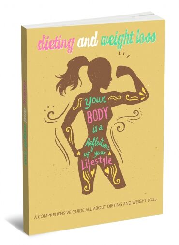 eCover representing Dieting and Weight Loss eBooks & Reports with Master Resell Rights