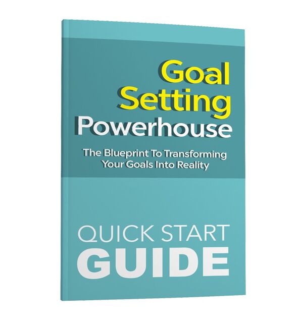 eCover representing Goal Setting Powerhouse eBooks & Reports with Master Resell Rights