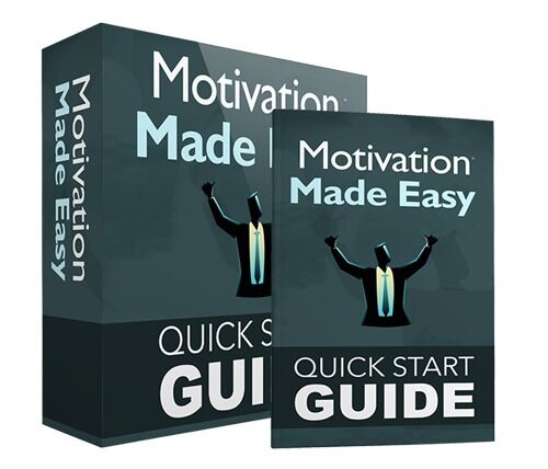 eCover representing Motivation Made Easy eBooks & Reports with Master Resell Rights