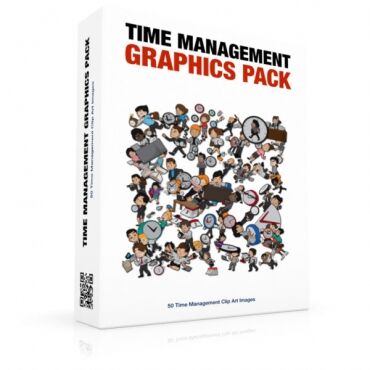 eCover representing Time Management Graphics Pack  with Personal Use Rights