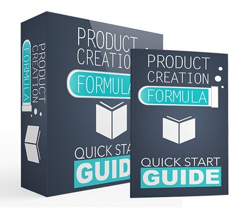 eCover representing Product Creation Formula eBooks & Reports with Master Resell Rights