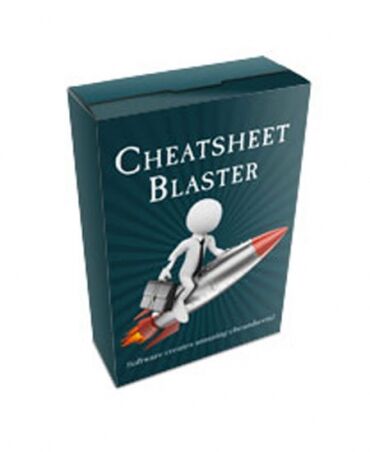 eCover representing Cheatsheet Blaster Software Software & Scripts with Personal Use Rights