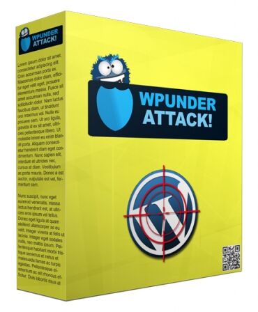 eCover representing WP Under Attack Plugin  with Personal Use Rights