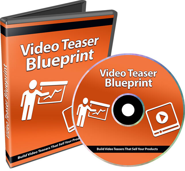 eCover representing Video Teaser Blueprint Videos, Tutorials & Courses with Private Label Rights