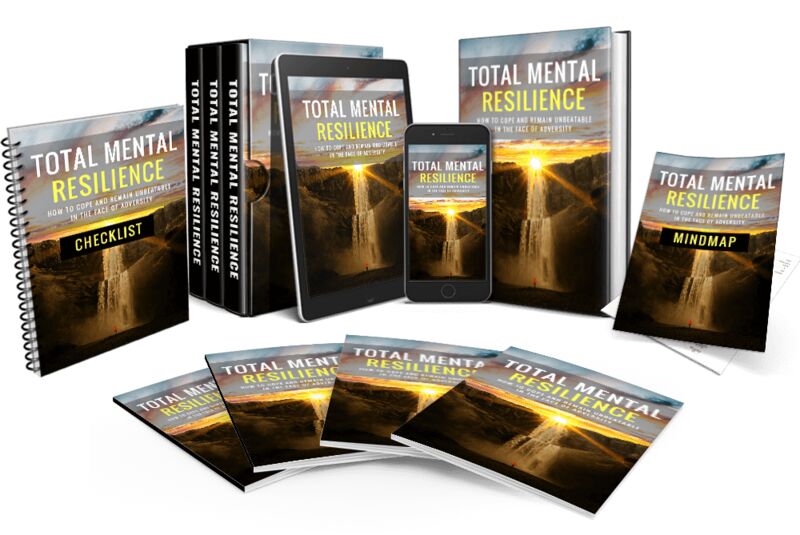 eCover representing Total Mental Resilience Video Upgrade Videos, Tutorials & Courses with Master Resell Rights