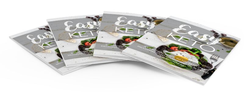 eCover representing Easy Keto eBooks & Reports with Master Resell Rights