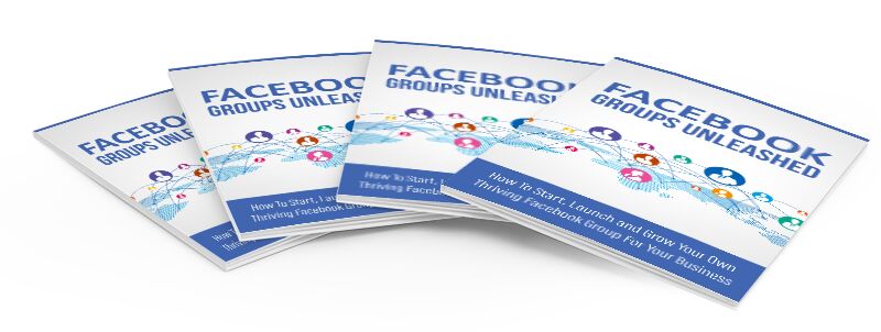 eCover representing Facebook Groups Unleashed eBooks & Reports with Master Resell Rights